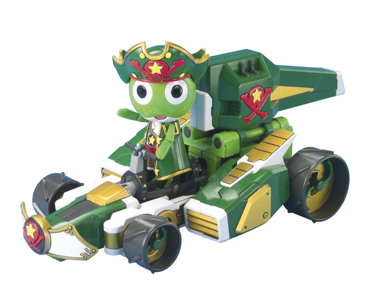 Keroro Gunso Plamo Collection 35 Pirate King Keroro + Kero Dash